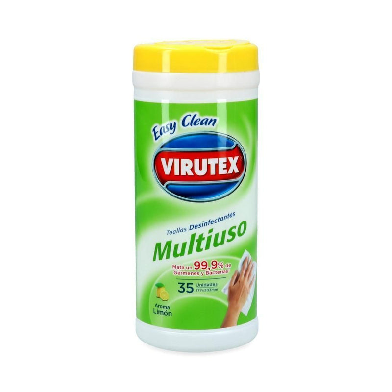 Toalla Desinfectante Multiuso Limon 35 Un