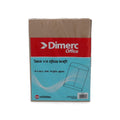 SACO DE PAPEL DIMERC 1/2 OFICIO KRAFT 70 GR 50 UN (6852077879504)