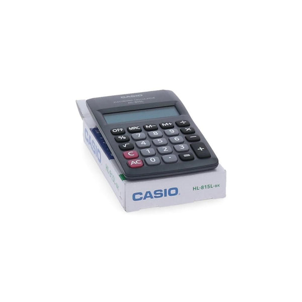 CALCULADORA BOLSILLO 8 DIGITOS VERTICAL HL 815 (6852049961168)