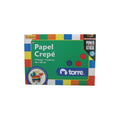 Carpeta Con Papel Crepe 6 Pliegos 6 Colores