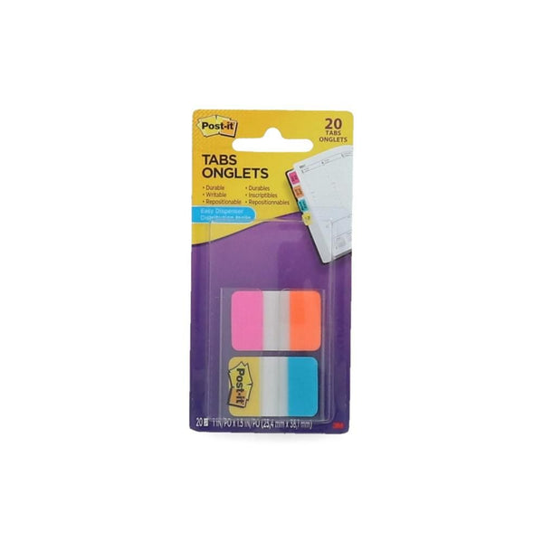 BANDERITAS ADHESIVAS POST IT DURABLE 4 COLORES NEON (6852062150864)