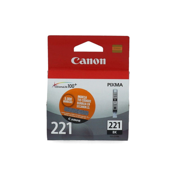 CARTUCHO TINTA CLI-221 BLACK IP-4700/3600 210 PG (6852047962320)