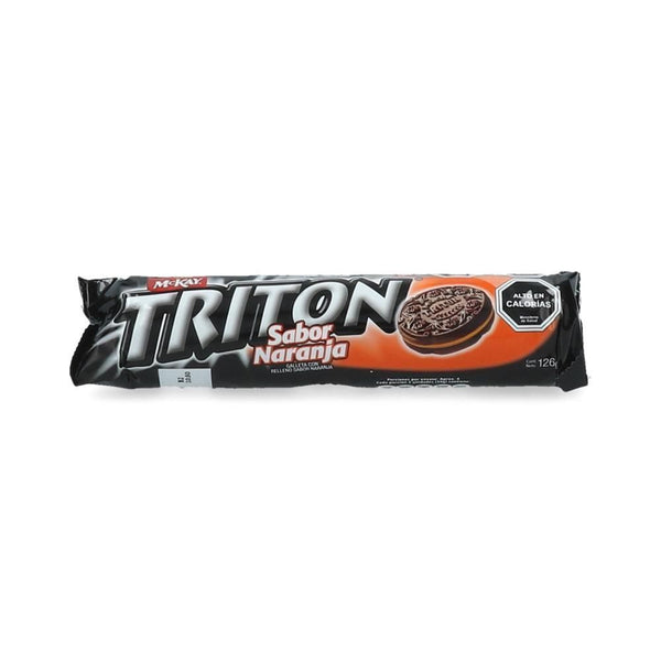 GALLETA DULCE 126 GR TRITON NARANJA (6851925639376)