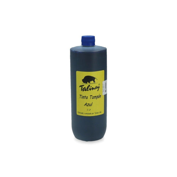 TINTA PARA TAMPON 1000 CC AZUL (6852072243408)