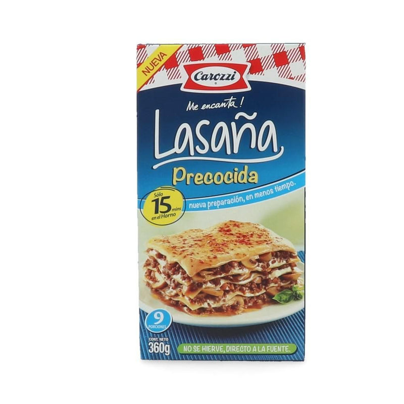 Lasaña Precocida 360 Gr Estuche