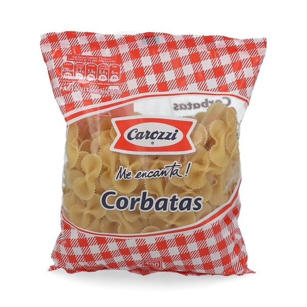 FIDEO CORBATAS BOLSA 400 GR (6852079222992)