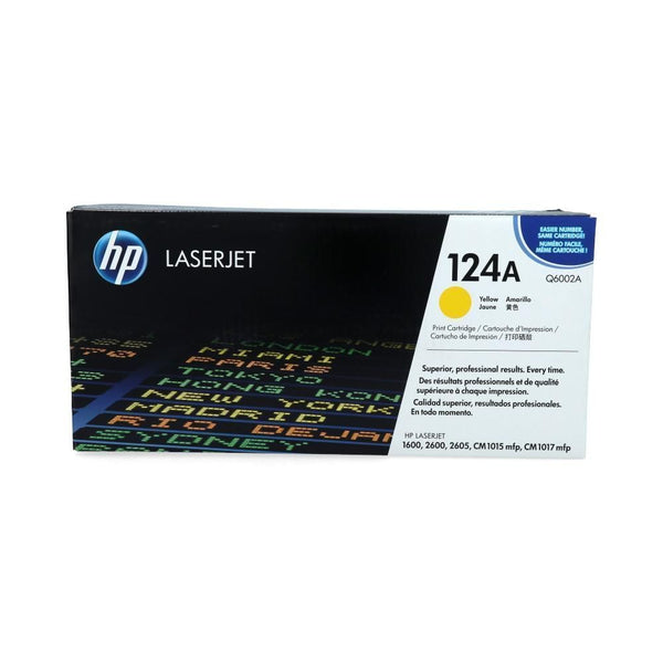 TONER HP 124A Q6002A YELLOW 2600N (6851971252432)