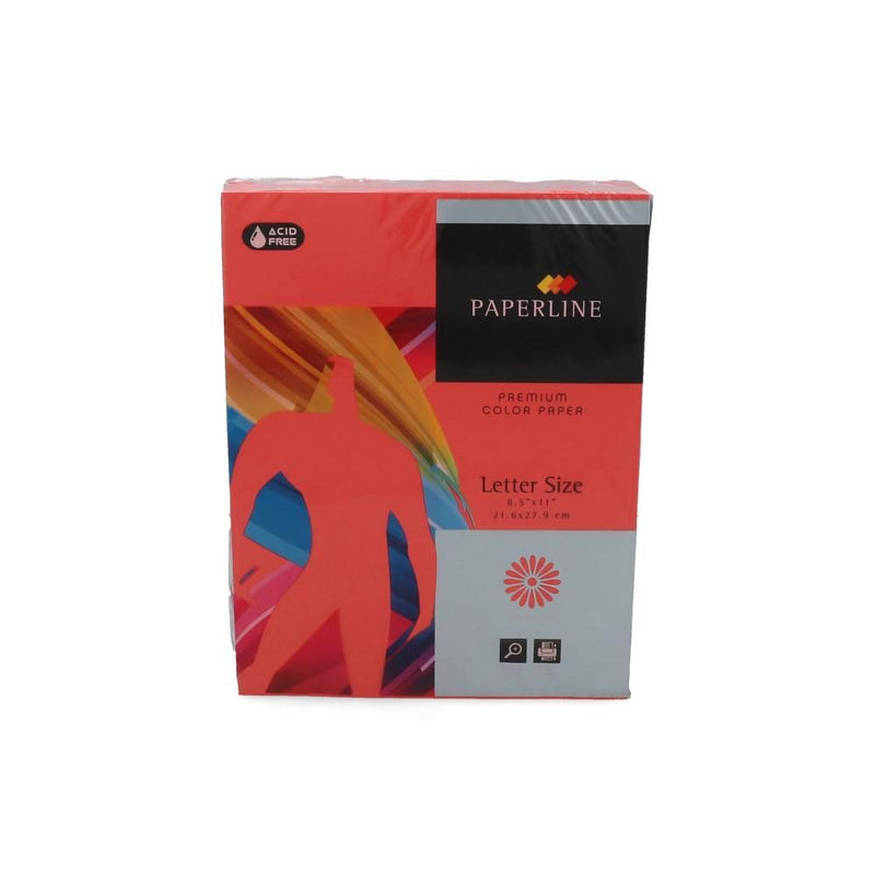 PAPEL FOTOCOPIA COLOR ROJO CARTA 500 HJ (6852069818576)