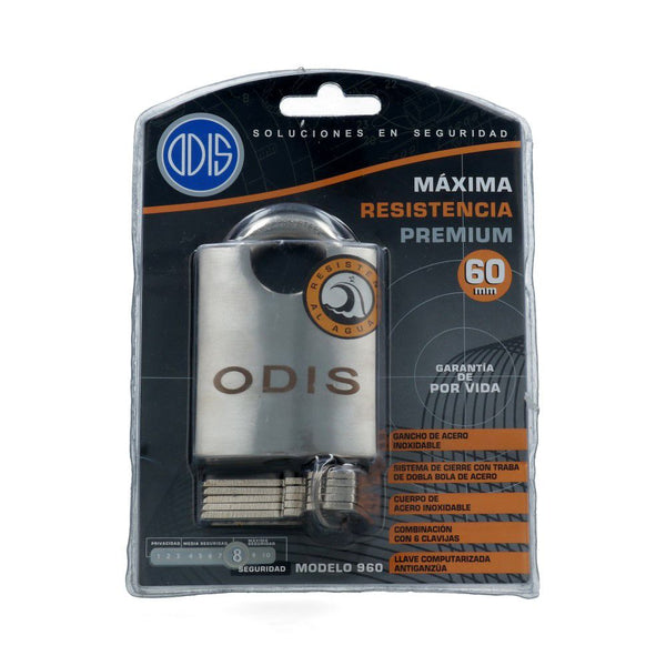 Candado Modelo 960 Inox 60 Mm