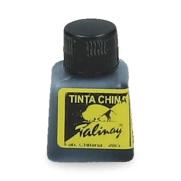 TINTA CHINA 20 CC NEGRA (6852053008592)