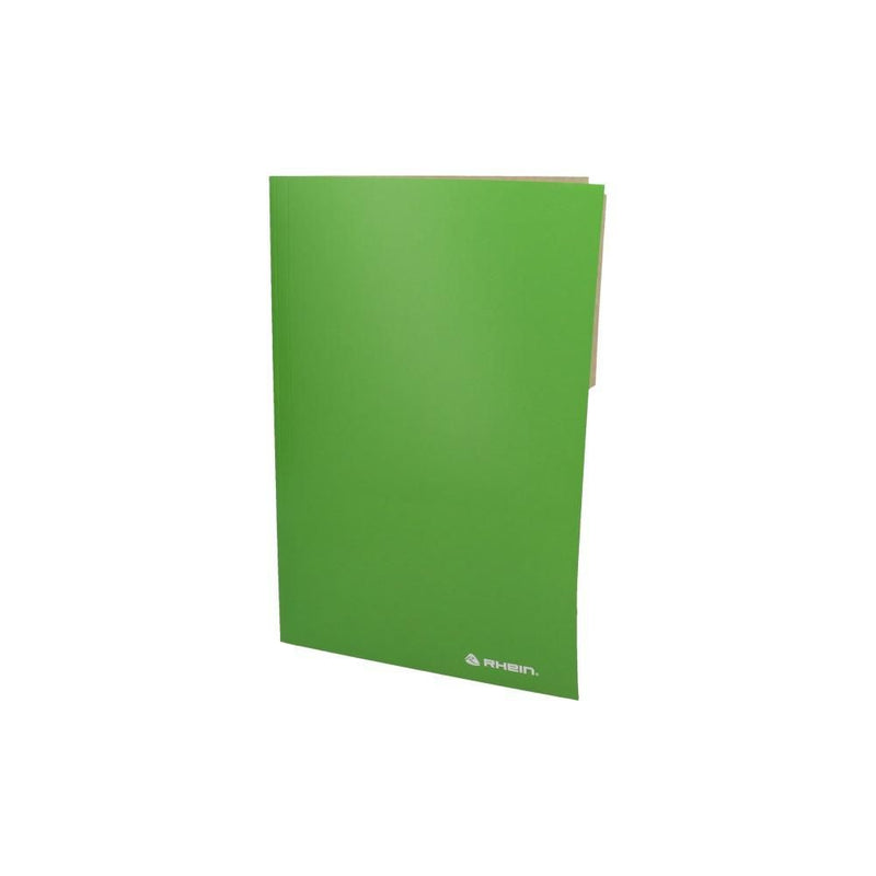 CARPETA CARTULINA PIGMENTADA OFICIO VERDE CLARO BRILLANTE CON PESTAÃƒÆ’Ã¢â‚¬ËœA (6851991175376)