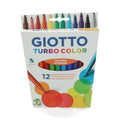 PLUMON PUNTA REDONDA CUERPO PLASTICO 12 COLORES (6851963027664)