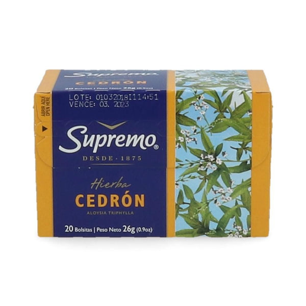 TE HIERBAS CEDRON 20 BOLSAS (6851972792528)