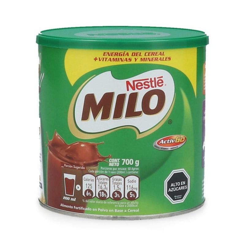 SABORIZANTE PARTA LECHE MILO TARRO ACTIV-GO 700 GRAMOS NESTLÃƒÆ’Ã¢â‚¬Â° (6852095606992)