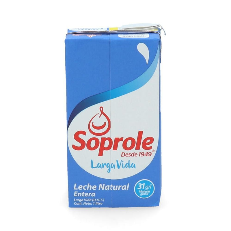 Leche Entera Caja 1 Lt Larga Vida