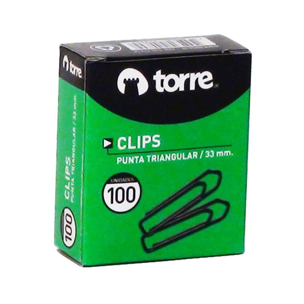 CLIPS METALICO N1 TRIANGULAR 33 MM 100 UN (6852003234000)