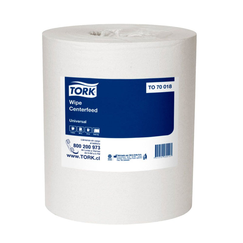 TOALLA PAPEL HOJA SIMPLE 300 MT 6 ROLLOS WIPE SIN CONO CENTERFEED (6851969974480)