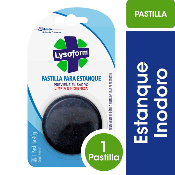 DESINFECTANTE INODORO PASTILLA 40 GR AZUL (6852010901712)