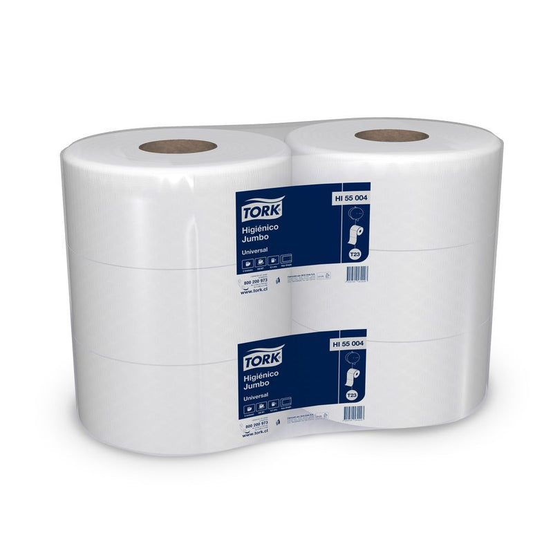 Papel Higienico Jumbo Hoja Simple 500 Mt 6 Rollos Universal