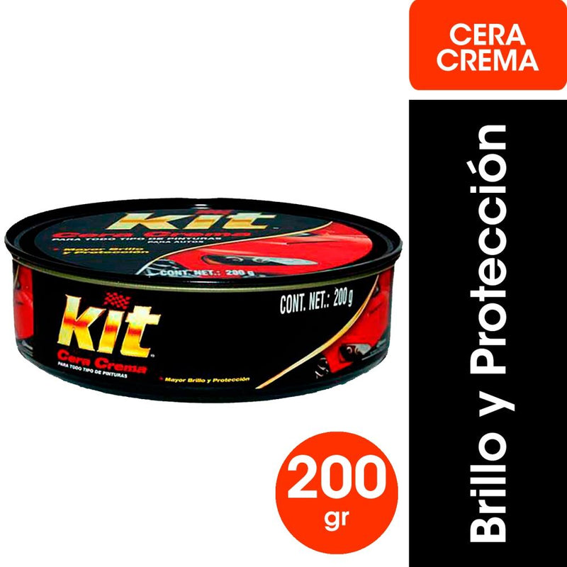 CERA PARA AUTO CREMA 200 GR (6851948970192)