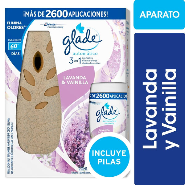 AROMATIZADOR AUTOMATICO LAVANDA VAINILLA (6852120051920)