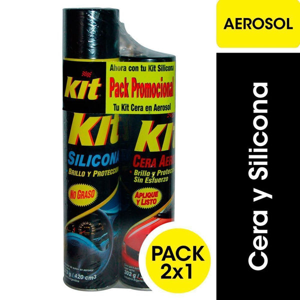 Pack Silicona Kit + Cera Aerosol