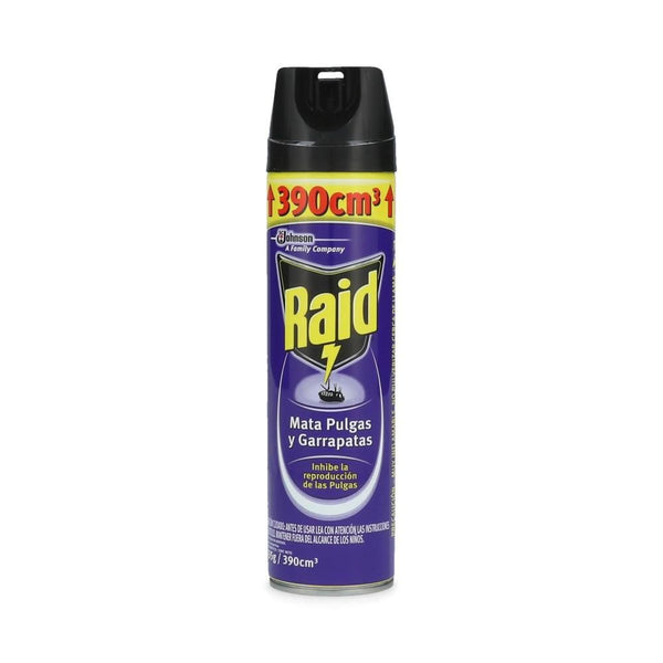 INSECTICIDA AEROSOL 390 CC PULGAS Y GARRAPATAS (6852018569424)