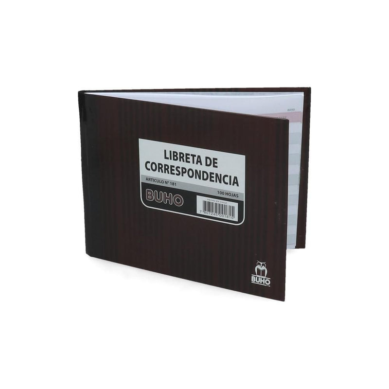 LIBRETA CORRESPONDENCIA 181 100 HJ (6852028891344)