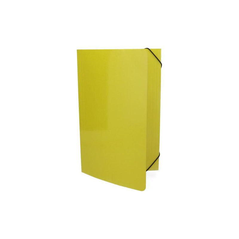 CARPETA CARTULINA CON ELASTICO AMARILLO (6851992912080)