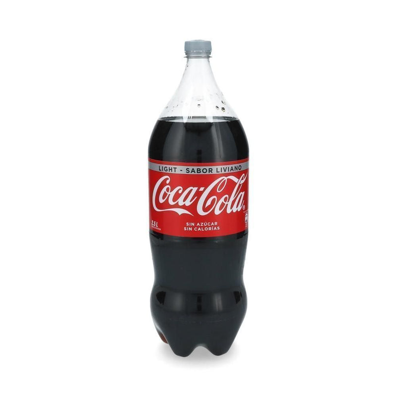 Bebida Desechable Coca Cola Light 2.5 Lt