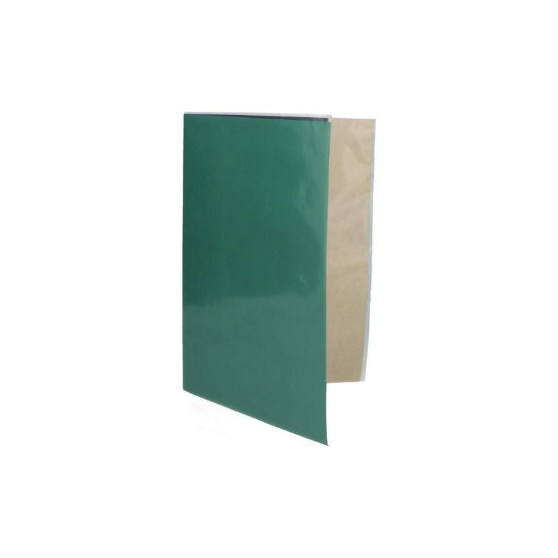 CARPETA PLASTIFICADA CON ACCO CLIP OFICIO Y BOLSILLO VERDE OSCURO (6852134371536)