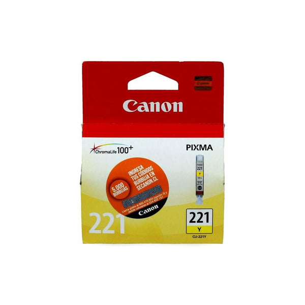 CARTUCHO TINTA CLI-221 YELLOW IP-4700/3600 210 PG (6852047864016)