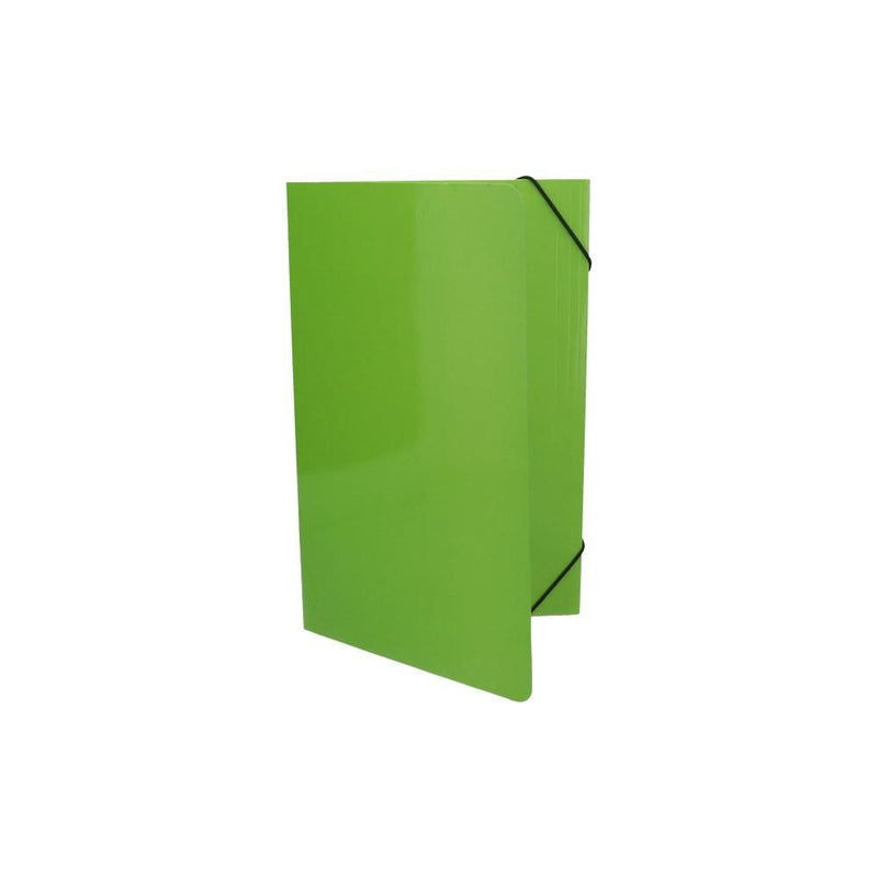 CARPETA CARTULINA CON ELASTICO VERDE CLARO (6851993829584)