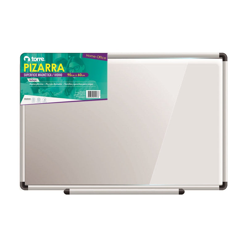 Pizarra Magnetica Vidrio 60 X 90 Blanca