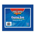 GOMA EVA AZUL 20 X 30 CM 10 HOJAS