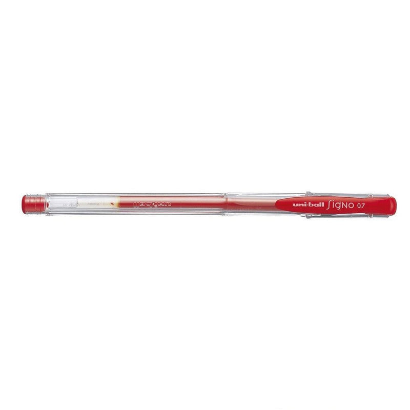 LAPIZ GEL 0.7 MM UM-100 ROJO SIGNO