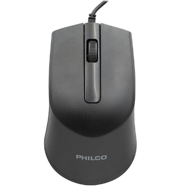 MOUSE ALAMBRICO 7104 NEGRO