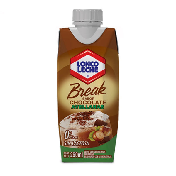 LECHE CHOCO AVELLANA BREAK 250 ML