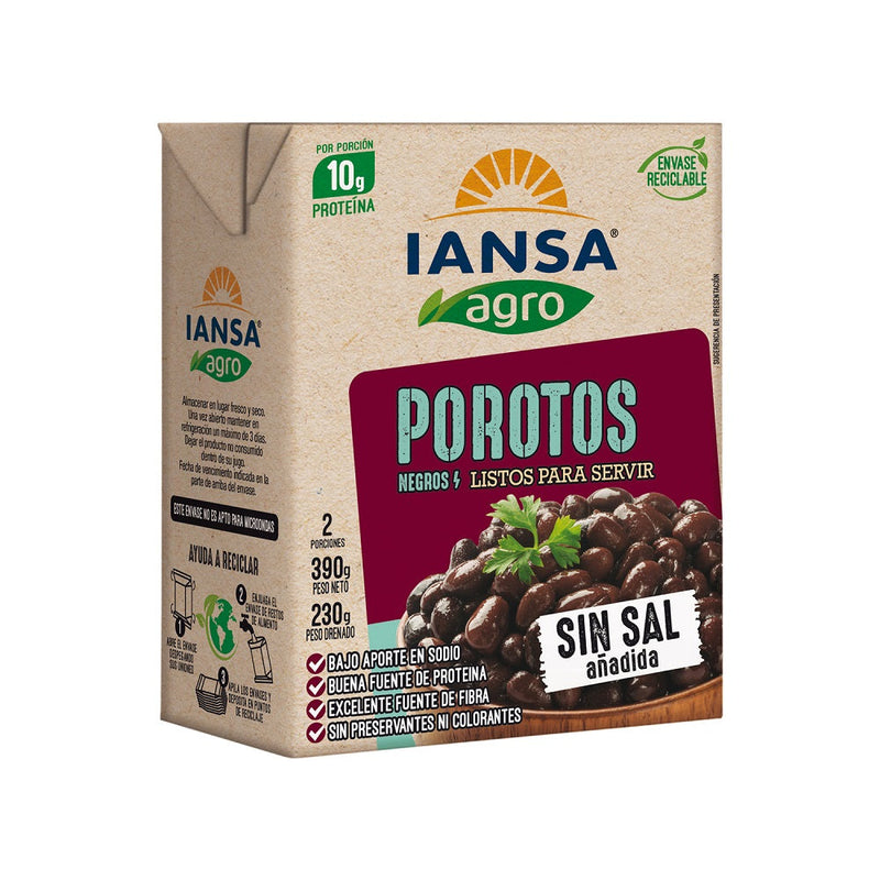 POROTOS NEGROS TETRA 390 GR