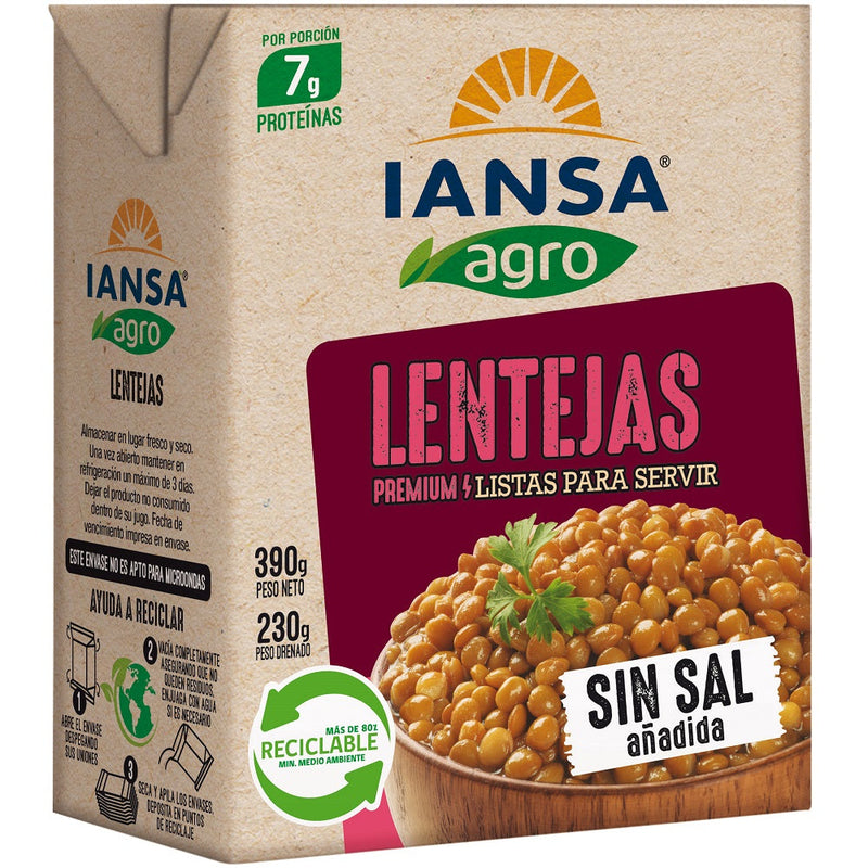 Lentejas Tetra 390 Gr