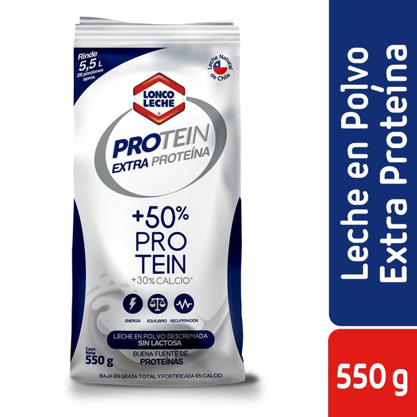 Leche En Polvo Protein 550 Gr