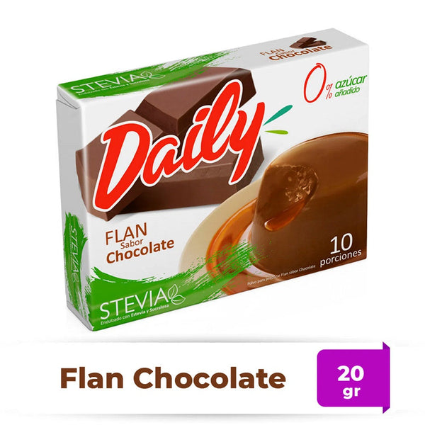 Flan Chocolate Con Stevia 20 Gr