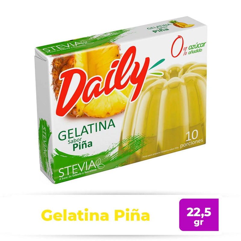 Gelatina Piña Con Stevia 22.5 Gr