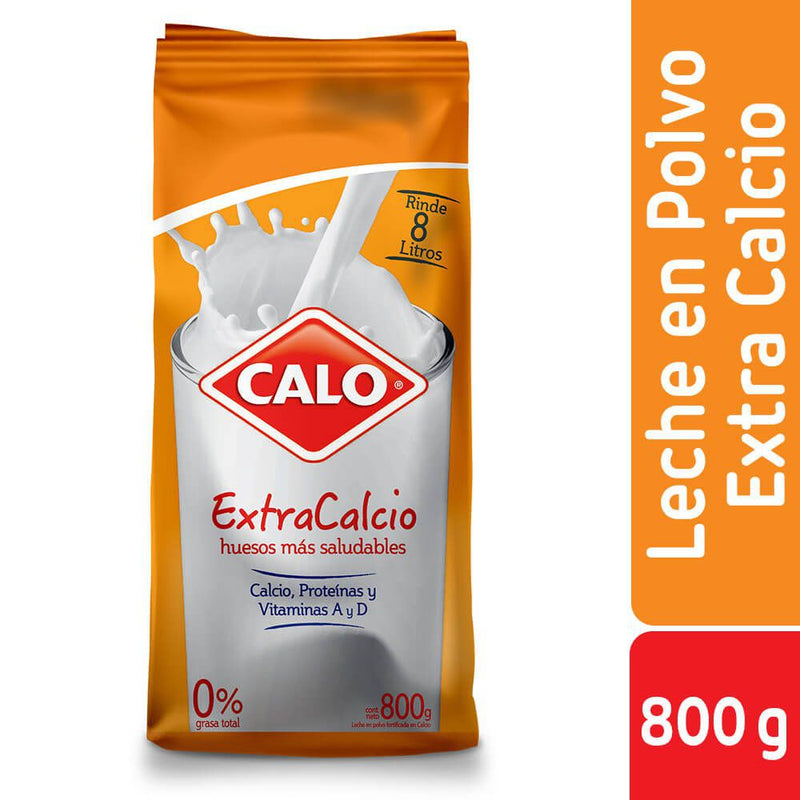 Leche En Polvo Extra Calcio 800 Gr