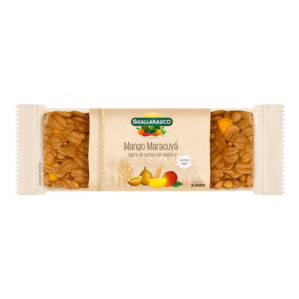 Barra Cereal Tropical , Mango Y Maracuyá 15 X 30 Gr