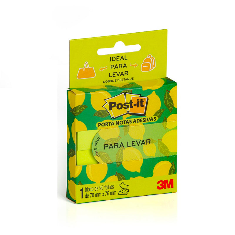 Nota Adhesiva Pop Up 90 Hojas Verde Para Llevar