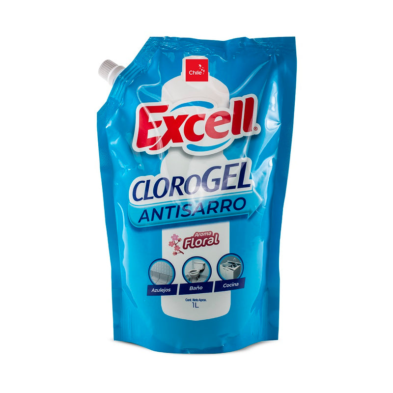 Cloro Gel Floral Doypack 1 Lt