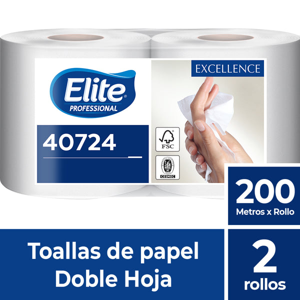 Toalla Excellence Doble Hoja 200 X 2