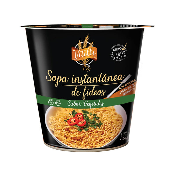 Sopa Instantánea Sabor Vegetales 65 Gr