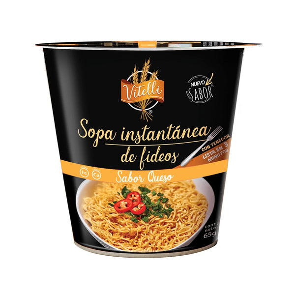 Sopa Instantánea Sabor Queso 65 Gr